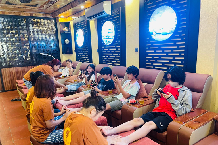 HoiAn: Spezielle vietnamesische Körpermassage (kostenlose Abholung für 2 Personen)Paket 1 : 150 Minuten