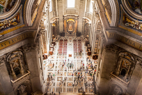 Rome: St. Peter's Basilica & Dome Entry Ticket & Audio Tour St. Peter's Basilica & Dome Ticket & Audio Tour (Early Slot)