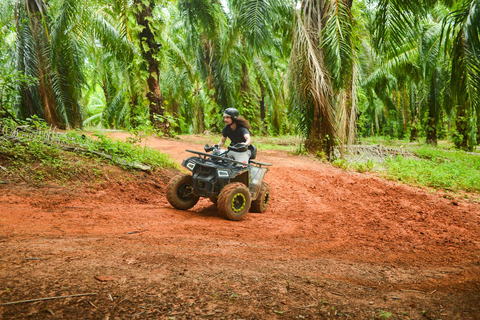 Krabi: Aventura en quad todoterreno en Nature View Point60 minutos en quad con pasajero