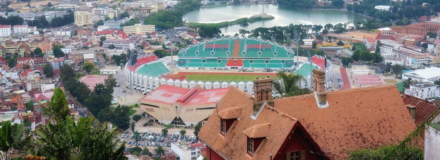Visite guidée d'Antananarivo : parc des lémuriens et visite citadine