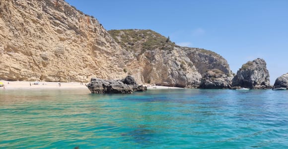 Sesimbra: Taxi Boat Ribeiro do Cavalo Beach - Round trip