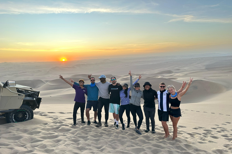 Excursão de 1 dia a Paracas e Huacachina ao pôr do sol - Uma experiência épica!