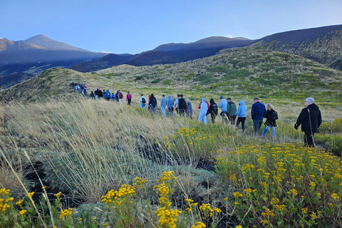 From Taormina: Sunset Experience on Mount Etna Upper Craters
