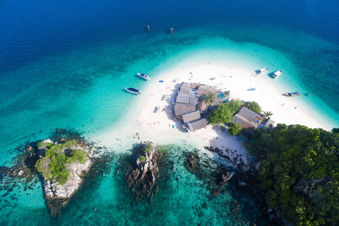 Phuket/Khao Lak: Premium Powercat to Phi Phi & Khai Islands Hotel pickup from Phuket