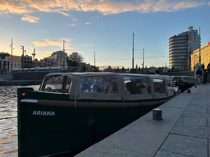 Amsterdam The Newest Canal Cruise optional a drink GetYourGuide