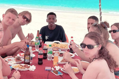 Zanzibar: Nakupenda Sandbank Beach With BBQ Seafood Lunch No Hotel Pick up and drop off transfer