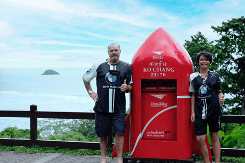 3 dias de passeio de motocicleta pela costa da Tailândia