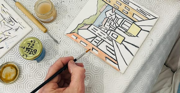 Paint Your Azulejo and Create Your Unique Piece in an Art Gallery in Lisbon