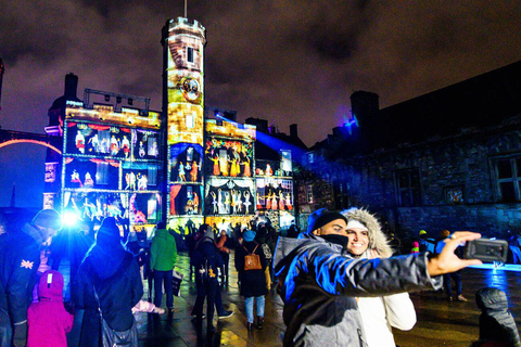 Edimburgo: biglietto d&#039;ingresso per l&#039;evento Castle of LightEdimburgo: Castello di luce, fuoco e ghiaccio