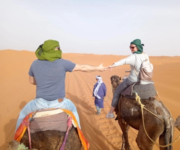 Ouarzazate to Fez via Merzouga Desert 3-Days Sahara Tour