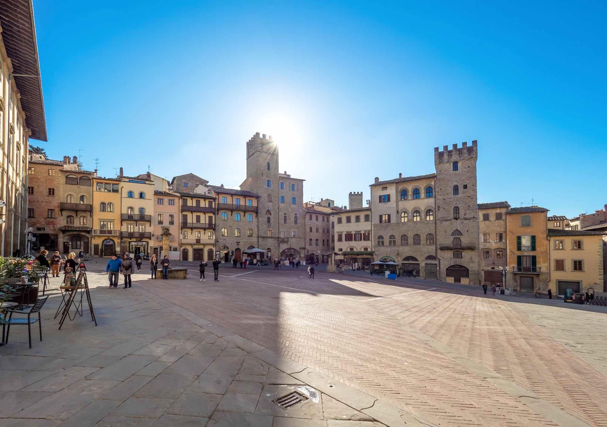 Arezzo: Geführter Rundgang mit der Basilika von San Francesco