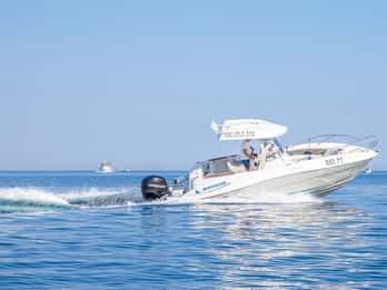 Orsera: tour serale in barca con avvistamento dei delfini