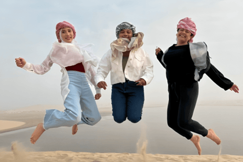 Doha: Desert Safari with Camel Ride and Sandboarding