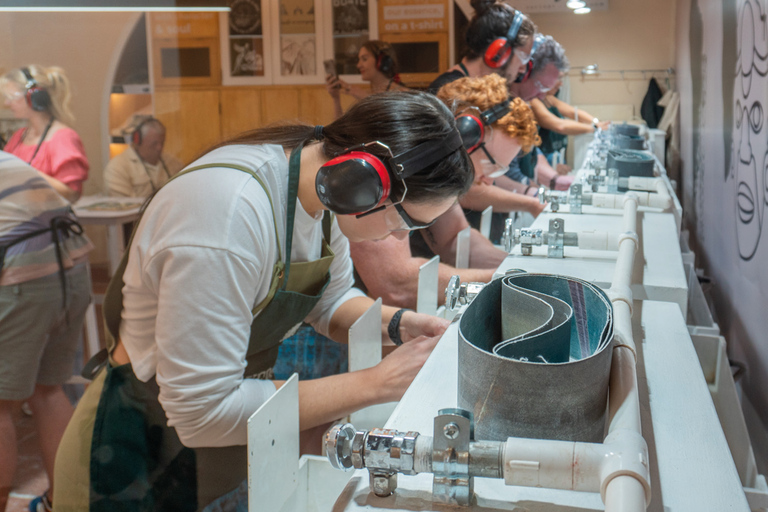 Antigua Guatemala: Laboratorio di intaglio della giada