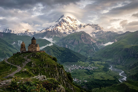 From Tbilisi: Kazbegi Full-Day Tour with Ananuri