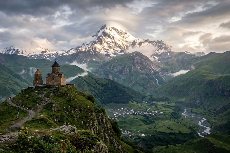 From Tbilisi: Kazbegi Full-Day Tour with Ananuri