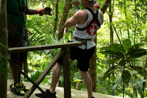 Sainte-Lucie : Safari Jeep et aventure en zipline