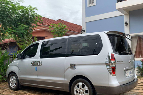 Transfert de Phnom Penh à Battambang - Chauffeur anglophonePhnom Penh : Transfert privé en taxi vers Battambang