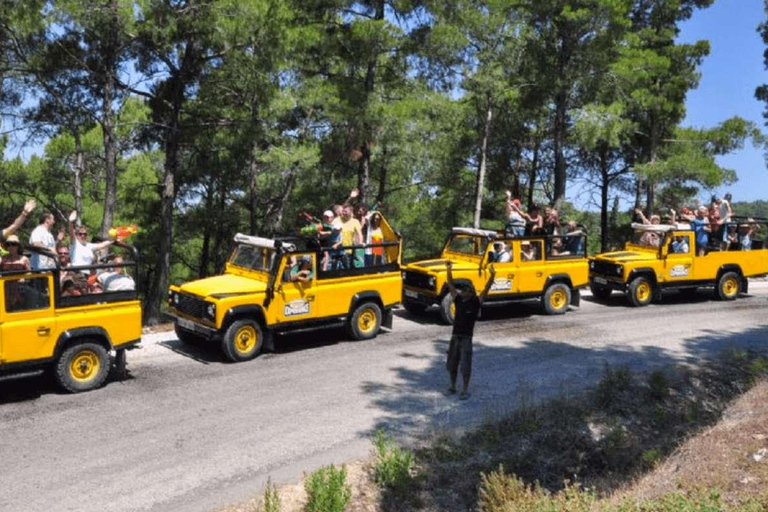 Alanya: Sapadere Canyon & Dwarf Cave Jeep Safari Tour Alanya: Sapadere Canyon Tour without enter fee and lunch