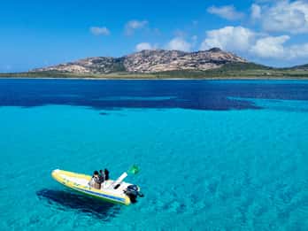 Au départ de Stintino : excursion en zodiac à l'Asinara avec apéritif