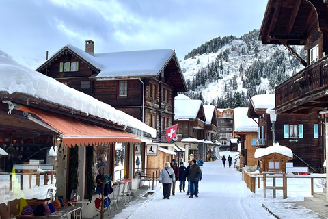 Interlaken: Jednodniowa wycieczka do Lauterbrunnen, Wengen i Grindelwald