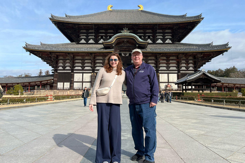 From Osaka/Kobe Port: Nara Private Tour with Guide & Driver Private Nara Tour for Maximum 5 Travelers in the Group