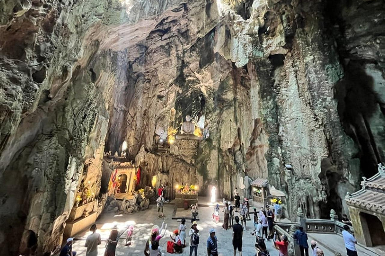 Da Nang: Montagne di Marmo, Montagne delle Scimmie e Buddha DonnaTour di mezza giornata in comune con pranzo