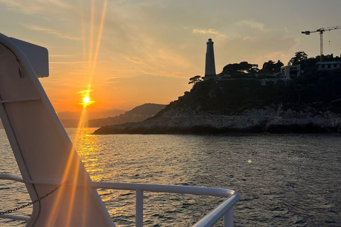 Villefranche-Sur-Mer: Sunset boat tour