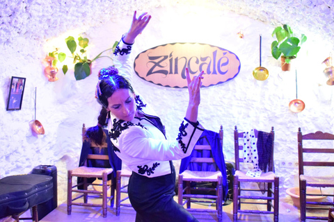 Grenade : Spectacle de flamenco ZINCALÉ dans les grottes de Sacromonte