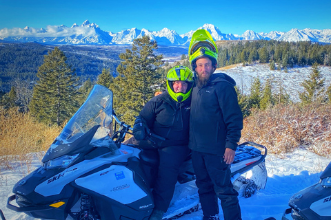 Jackson Hole: Turpin Meadow Ranch Snowmobile Tour Half-Day Morning Tour- Driver Only