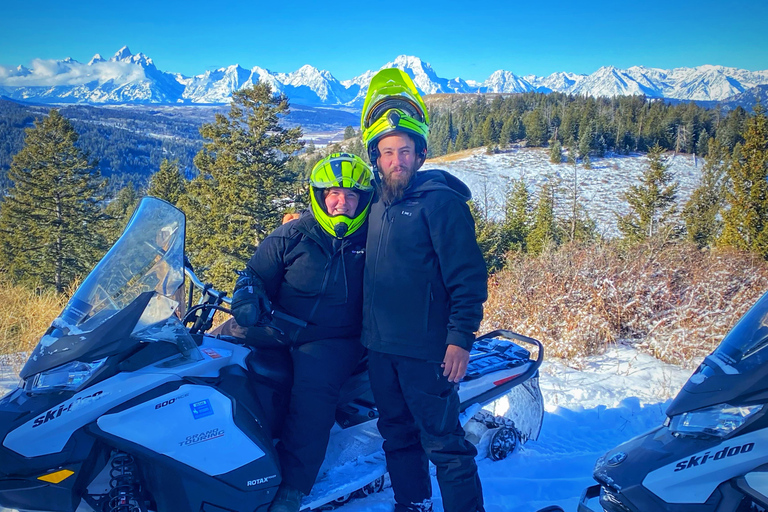 Jackson Hole: Turpin Meadow Ranch Snowmobile Tour Half-Day Morning Tour- Driver Only