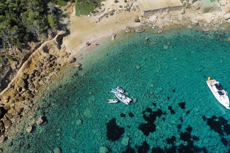 Ibiza: Jet Ski Tour to Portitxol from San Antonio No license