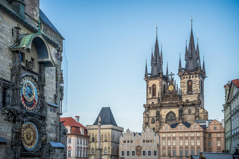 Rondleiding door de Oude en Nieuwe Stad van Praag en boottochtPrijs groepsreis