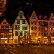 Erfurt: Old Town Tour with Night Guard Schwalbe, including Tasting