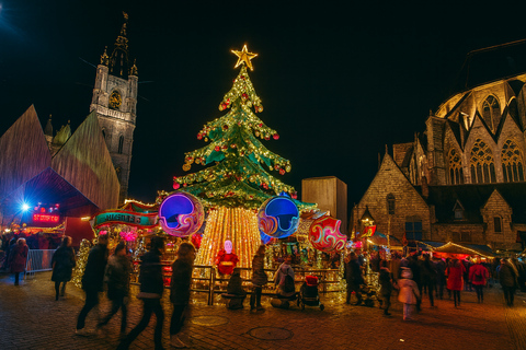 From Paris to Ghent Christmas Market & Old City, 1 Day Trip