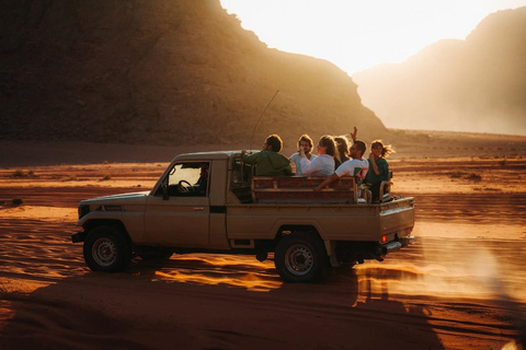 Wadi Rum: 2-Day Desert Tour with Camp, Meals, & Guide