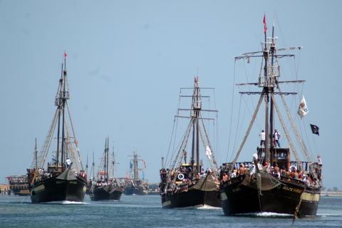 Pirate Ship trip to the Enchanted Flamingo Island in Djerba