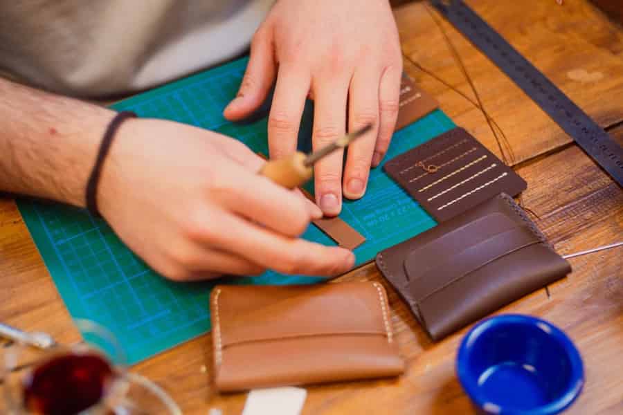 Istanbul: Lederhandwerk-Workshop mit Snacks und Getränken