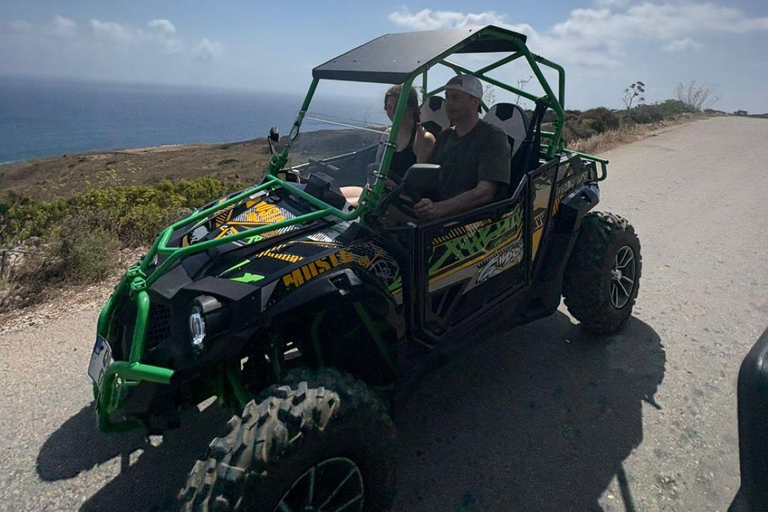 Malta: Self-Drive Buggy Tour with Lunch and Boat Transfer Self-Drive Buggy for 1 Driver