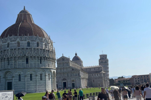 Florence: Pisa and Florence Day Trip with Lunch Small Group Tour in Spanish