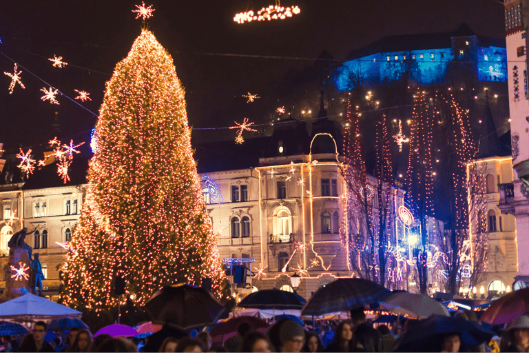 从里雅斯特出发：卢布尔雅那和圣诞魔法 - 导游陪同的巴士之旅