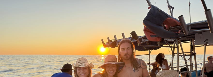 Puerto Escondido : excursion en bateau pour profiter du coucher de soleil