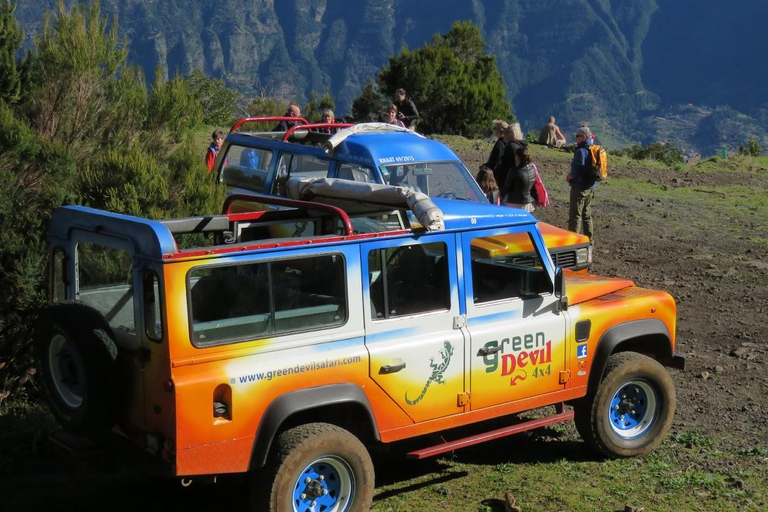 Funchal: Surprise Madeira Highlights for Cruise Guests Surprise 4x4 Half-Day Memorable for Cruise Guests