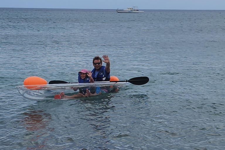 Excursion de location de kayak à Crystal Clear - 100% transparent