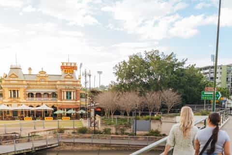 Brisbane South Bank Restaurants Outside Streets Beach Tickets