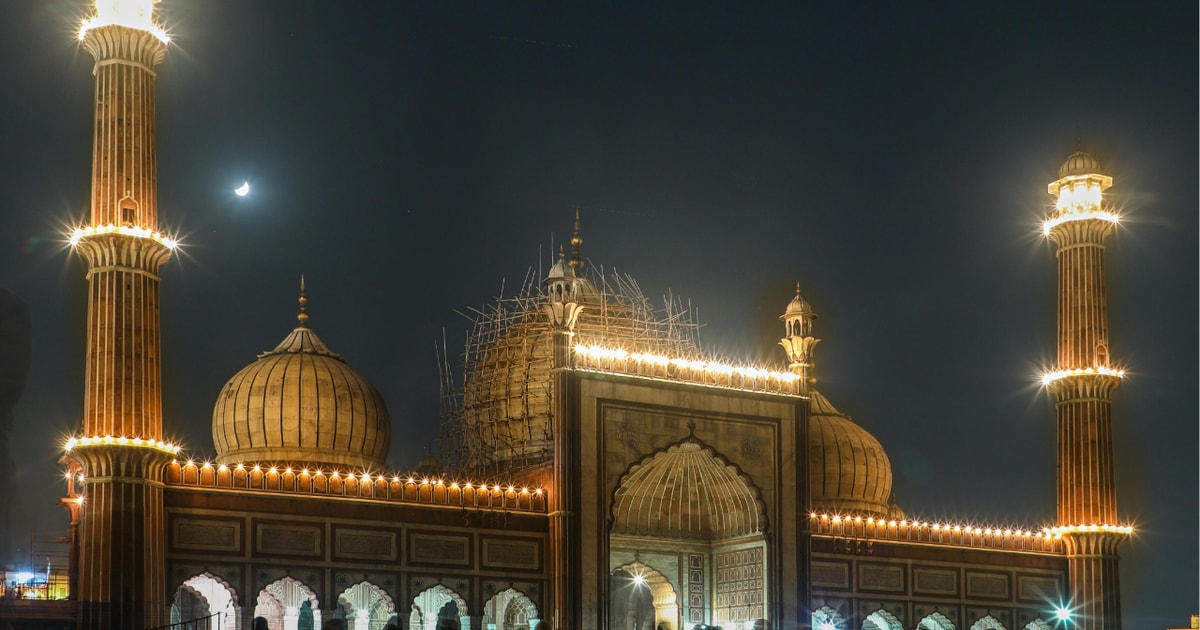 New Delhi: Det Røde Fort, Jama Masjid og Chandni Chowk med frokost ...