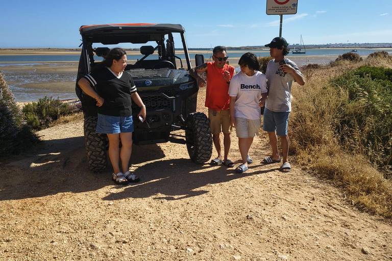 Guided buggy Passenger tour Alvor Ria wetlands