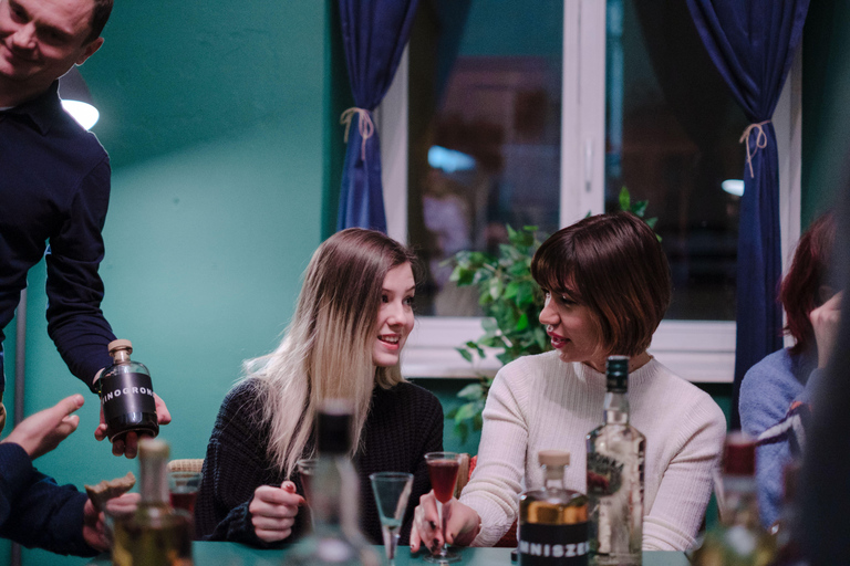 Dégustation de vodka à Cracovie dans un bar caché - Vodka Room