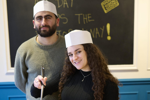 Ghent: 1.5h Waffle Making Workshop - All You Can Eat