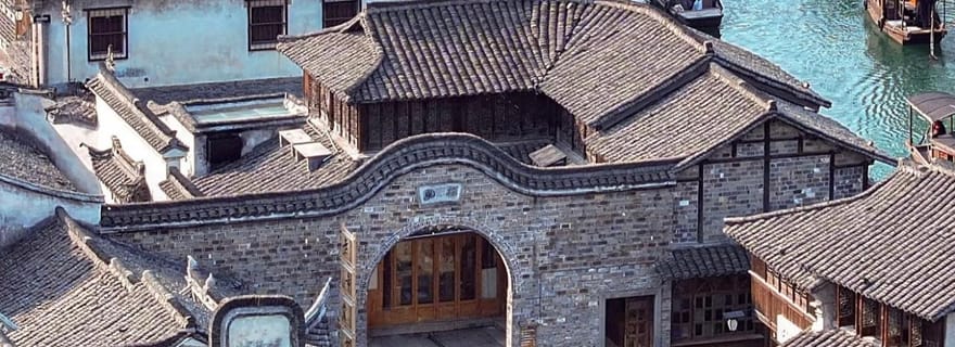 Depuis Suzhou : visite de la ville d'eau de Wuzhen et Riverside Essence